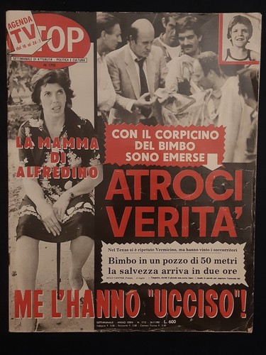 Tragedia alfredino caduto nel - tragedia,