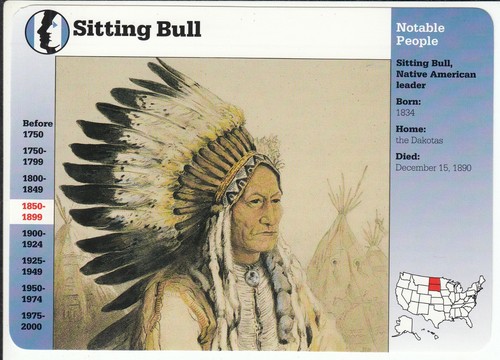 Sitting bull sioux indian - sitting,