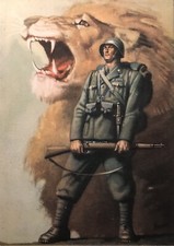 TESTA DI LEONE E SOLDATO