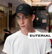 Cappello nero regolabile