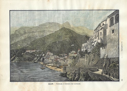 Stampa antica amalfi - stampa,