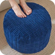Pouf rotondo imbottito, pouf