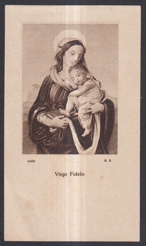 Santino antico madonna - de, la