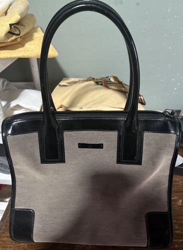 Gray and black gucci bag - gucci,