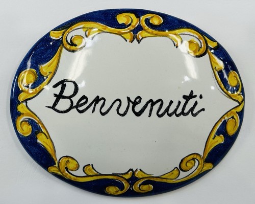 Ceramica vietri targa da - di,