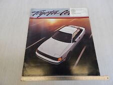 brochure originale Toyota