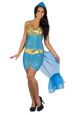 Costume sirena sirenetta - sirena, ariel