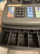 Cassetto registratore di cassa elettronico Sharp XE-A106 con chiave operatore TESTATO FUNZIONANTE