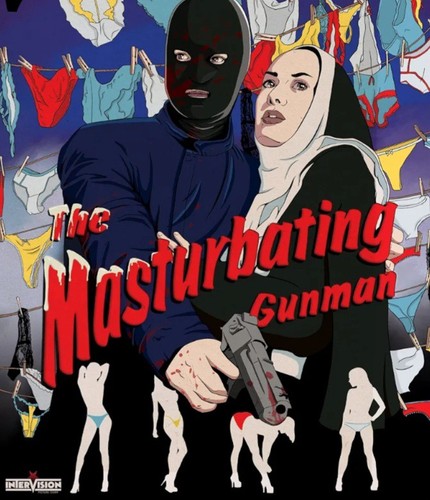 The masturbating gunman - masturbating,