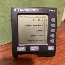 Concept2 C2 PM3 Erg Rowing Row