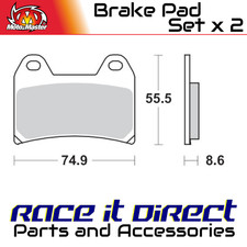 Pastiglie freno per DUCATI 620