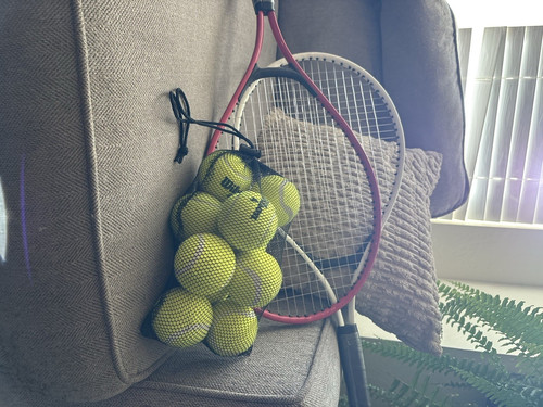 Set racchetta tennis rossa - racchetta,