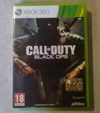 CALL OF DUTY BLACK OPS XBOX 360 Custodia+ Manuale No Disco 
