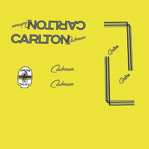 Carlton clubman decalcomanie - carlton,
