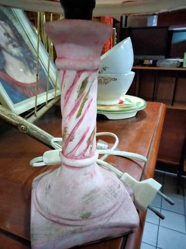 Lume comodino ceramica colonna - lume,