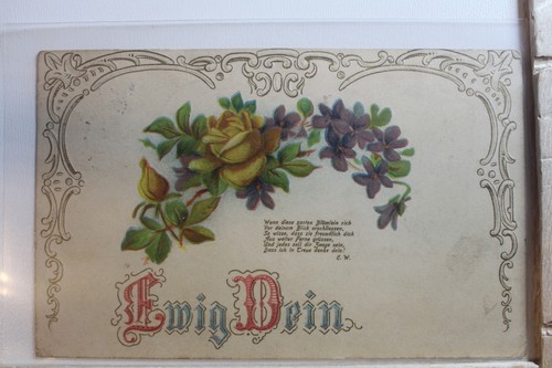 Cartolina germania biglietto - cartolina,