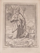 SCUOLA ITALIANA XVII INCISIONE