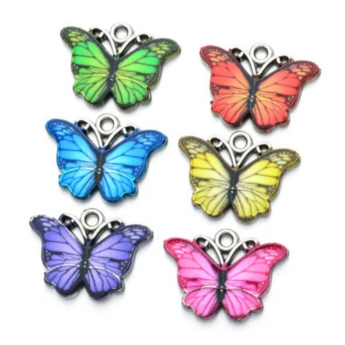 10pz smalto multicolore carino - smalto,