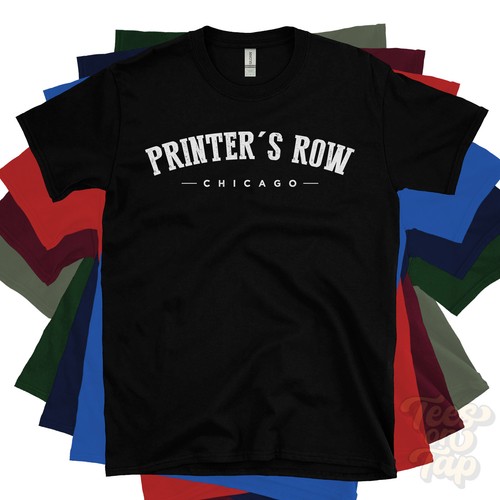 Maglietta printer row - printer's,