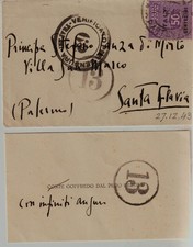 171-Amgot  Sicilia-50c.Bustina