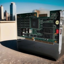 Scheda video ISA VGA Western Digital WD90C00-JK con Dip-Switch