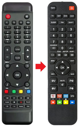 Telecomando adatto per amiko - per,