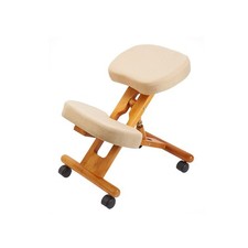 Sgabello ergonomico Minneapolis - bianco - Serena Group