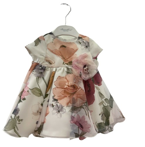 Vestito neonata bimba floreale - vestito,