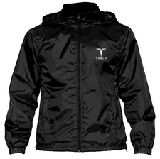 Giacca antipioggia nera