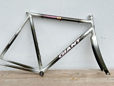 Telaio bici da corsa Giant Cadex CFR carbonio nero argento RH 55 cm