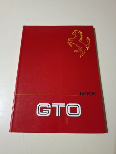 Ferrari 288gto libretto uso - 288gto,