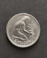 Moneta da 50 Pfennig - J -