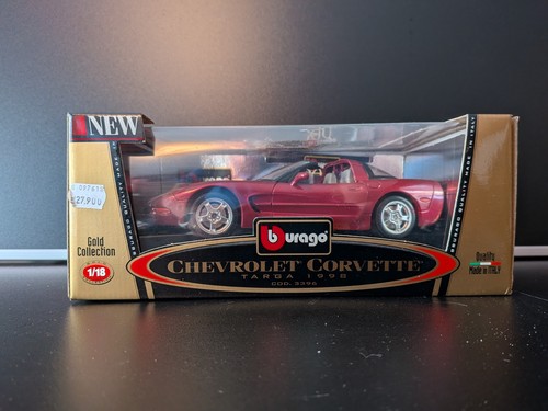 Burago chevrolet corvette - burago,