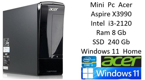 Mini acer aspire - pc,