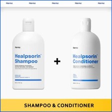 Dermz Hermz Healpsorin shampoo e balsamo psoriasi - cuoio capelluto secco 500 ml UK