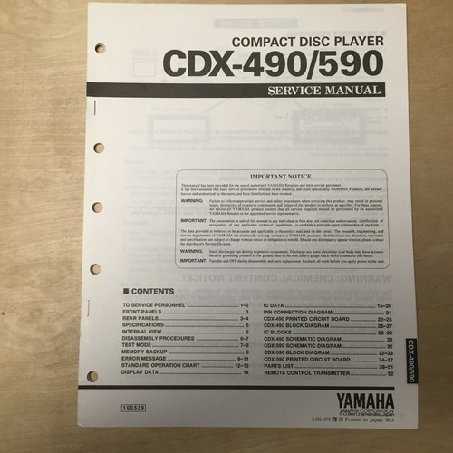 Manuale servizio originale - manuale,