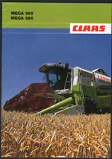 CLAAS MEGA 360 and MEGA 350