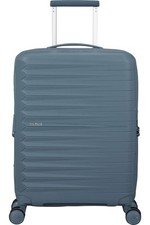 American Tourister Spinner 55 Exp Azzurro - Valigie Trolley Piccolo