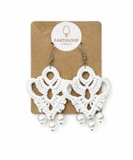 Orecchini Boho all'uncinetto