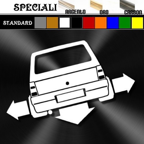 Adesivo sticker fiat - sticker, panda
