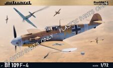 MESSERSCHMITT BF 109F-4 109 F 1/72 EDUARD - SOLO PARTI IN PLASTICA, LEGGI BENE