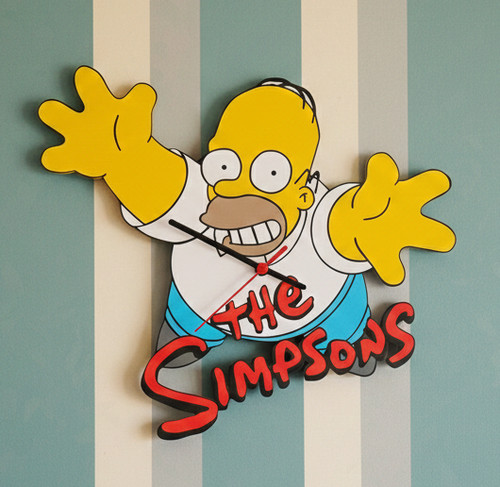 Orologio homer simpson - xl,