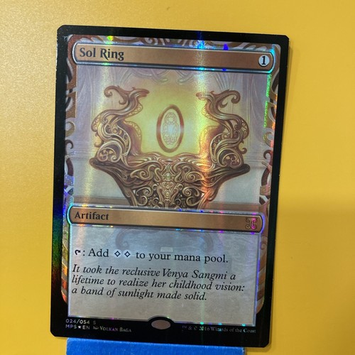 Anello sol foil - -, mint