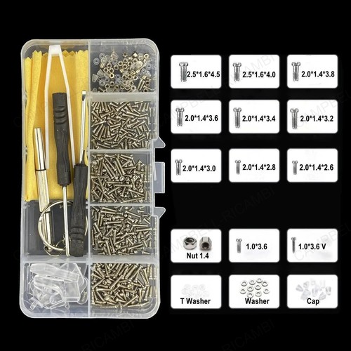 Kit 500pz riparazione occhiali - kit,