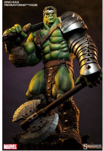 Statua statuina king hulk - king,