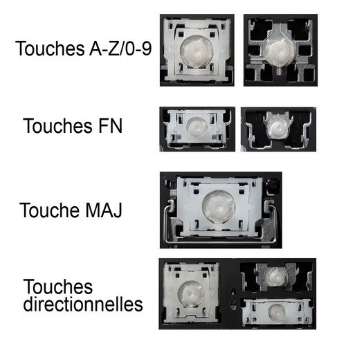Touche clavier pour lenovo - touche,