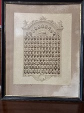 Foto Applicata su legno Allievi ingegneri Torino 1877 - Studio Bertieri