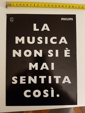 PUBBLICITA ADVERT TORRE STEREO PHILIPS DCC 900 VINTAGE