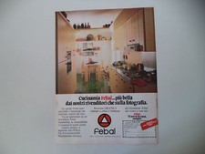 advertising Pubblicità 1979 CUCINA FEBAL
