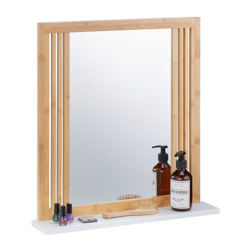 Specchio bagno con - , mensola